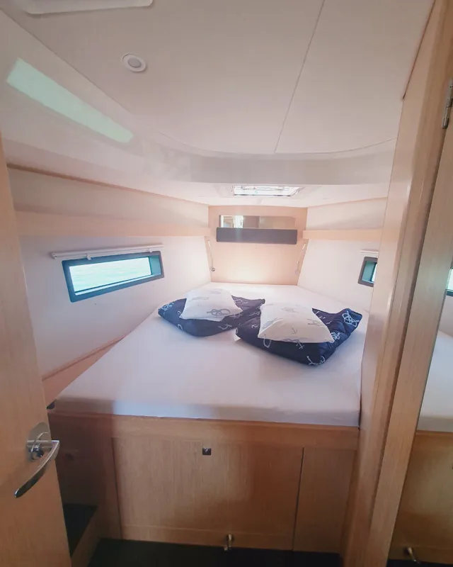 Cabin on Flotte Lotte, a Bavaria C42 Style sailboat at Grad Pula, Croatia