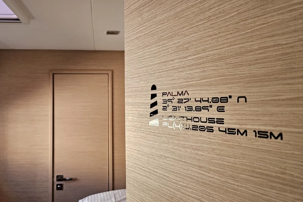 Princess, a Fountaine Pajot Aura 51 catamaran at Seget Donji, Croatia