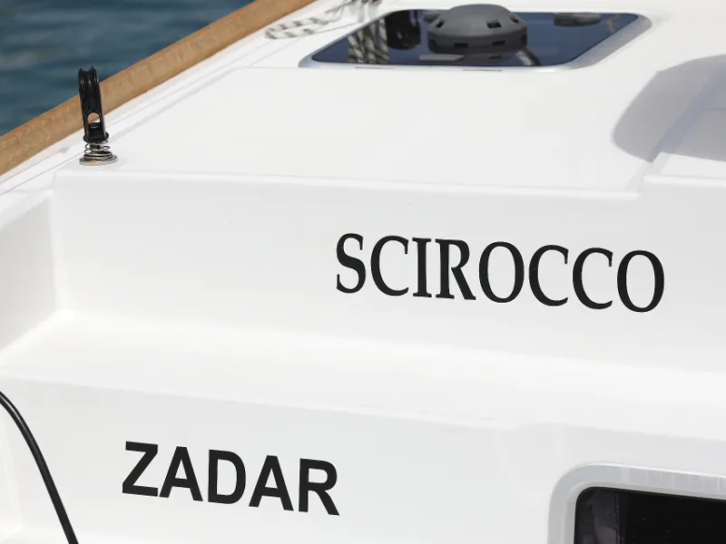 Scirocco, a Lagoon 400 S2 catamaran at Općina Sukošan, Croatia