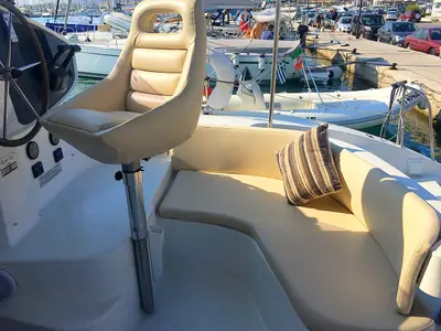Cockpit of Victoria, a Fountaine Pajot Lavezzi 40 catamaran at Sithonia Municipal Unit, Greece