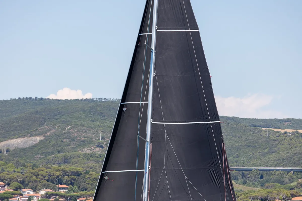 Larthia, a More 40 sailboat at Piombino, Italy