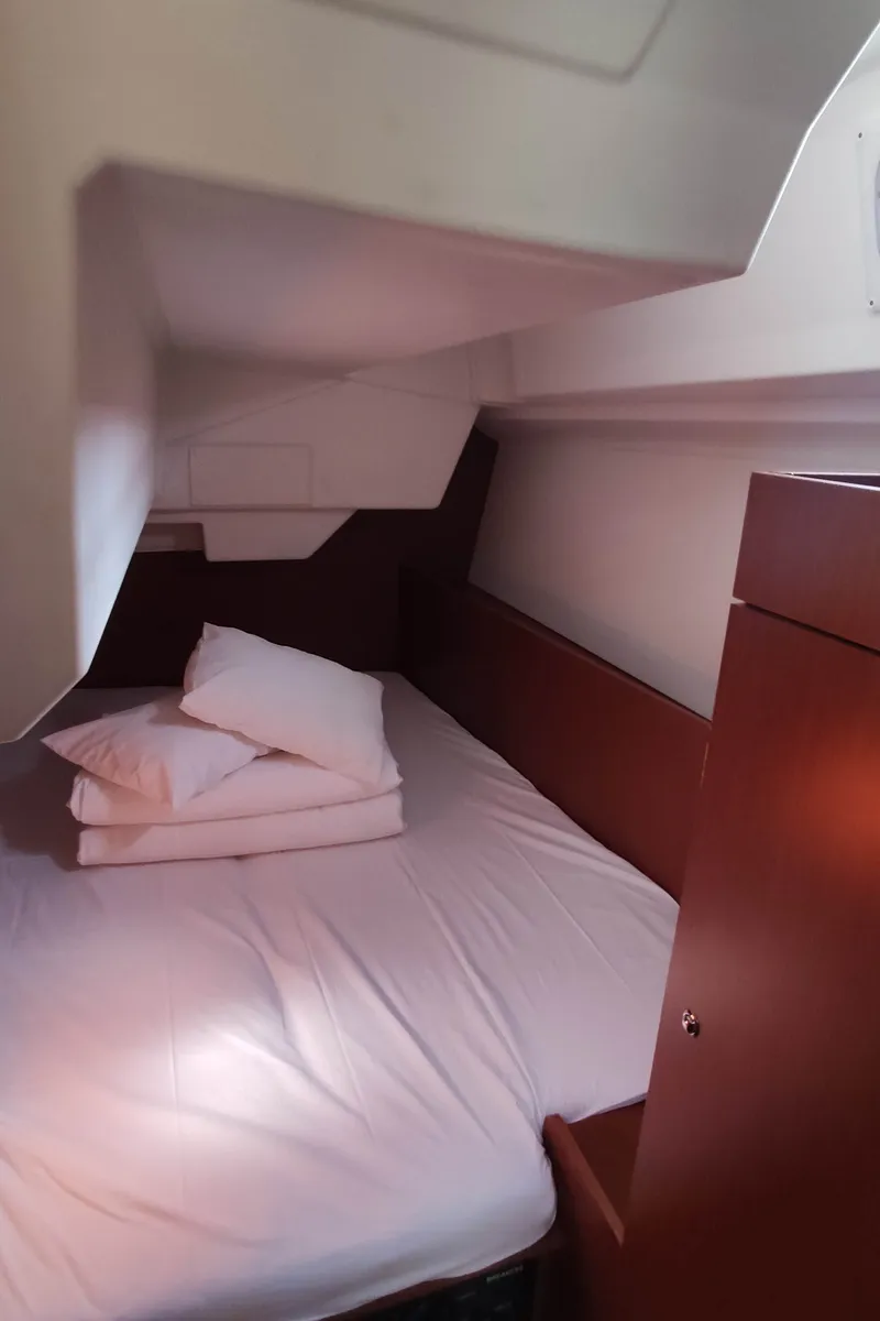Cabin on Citrea, a Beneteau Oceanis 38.1 sailboat at Medulin, Croatia