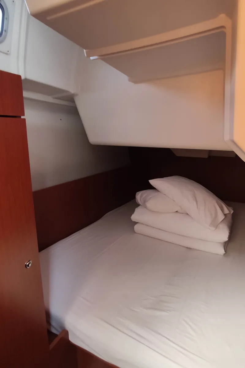 Cabin on Citrea, a Beneteau Oceanis 38.1 sailboat at Medulin, Croatia