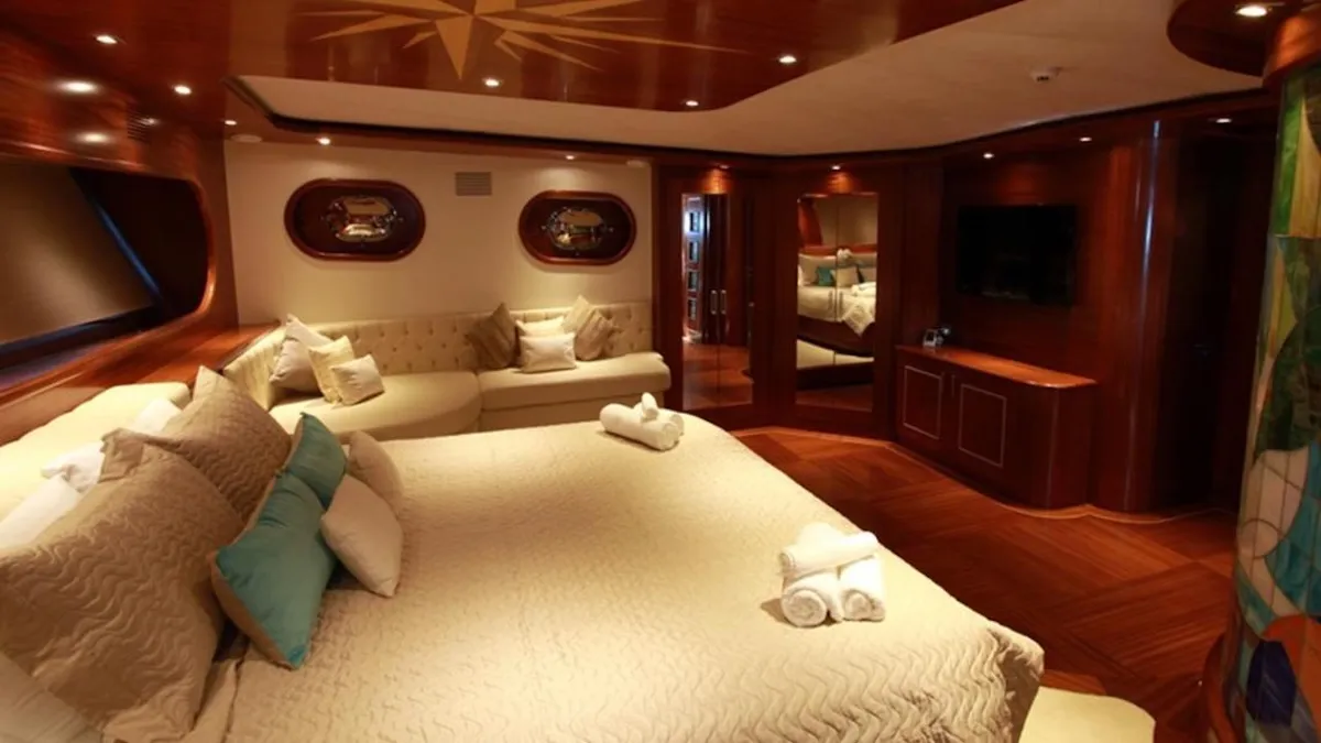 Cabin on Gulet Custom built 183, a sailboat at Bodrum, Turkey