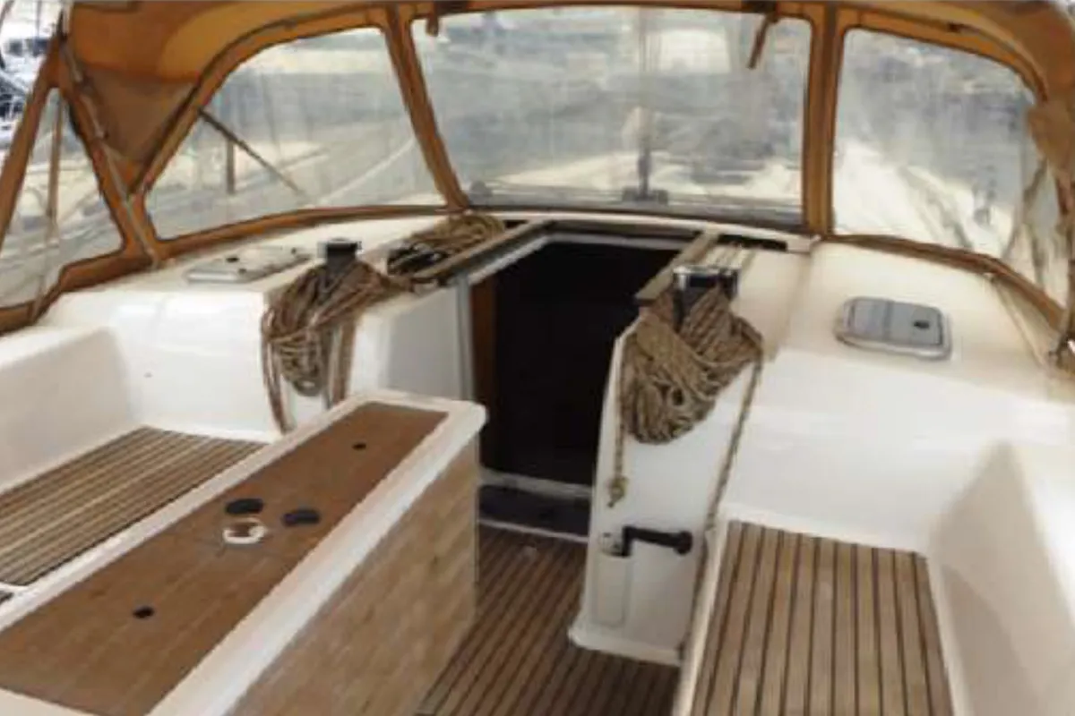 OSCAR TIME, a Dufour 450 Grand Large sailboat at Kalkara, Malta