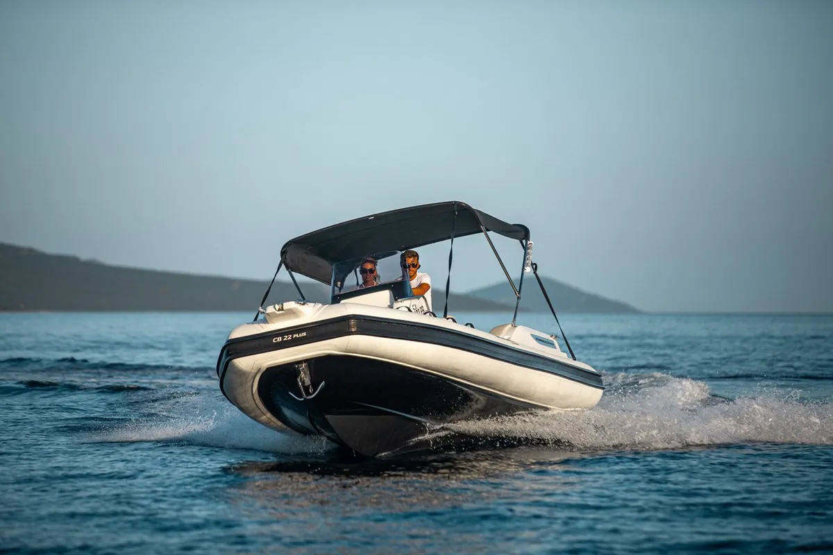 Exterior view of Joker Boat Clubman 22 Plus, a Joker Boat Clubman 22 Plus RIB at Općina Sukošan, Croatia