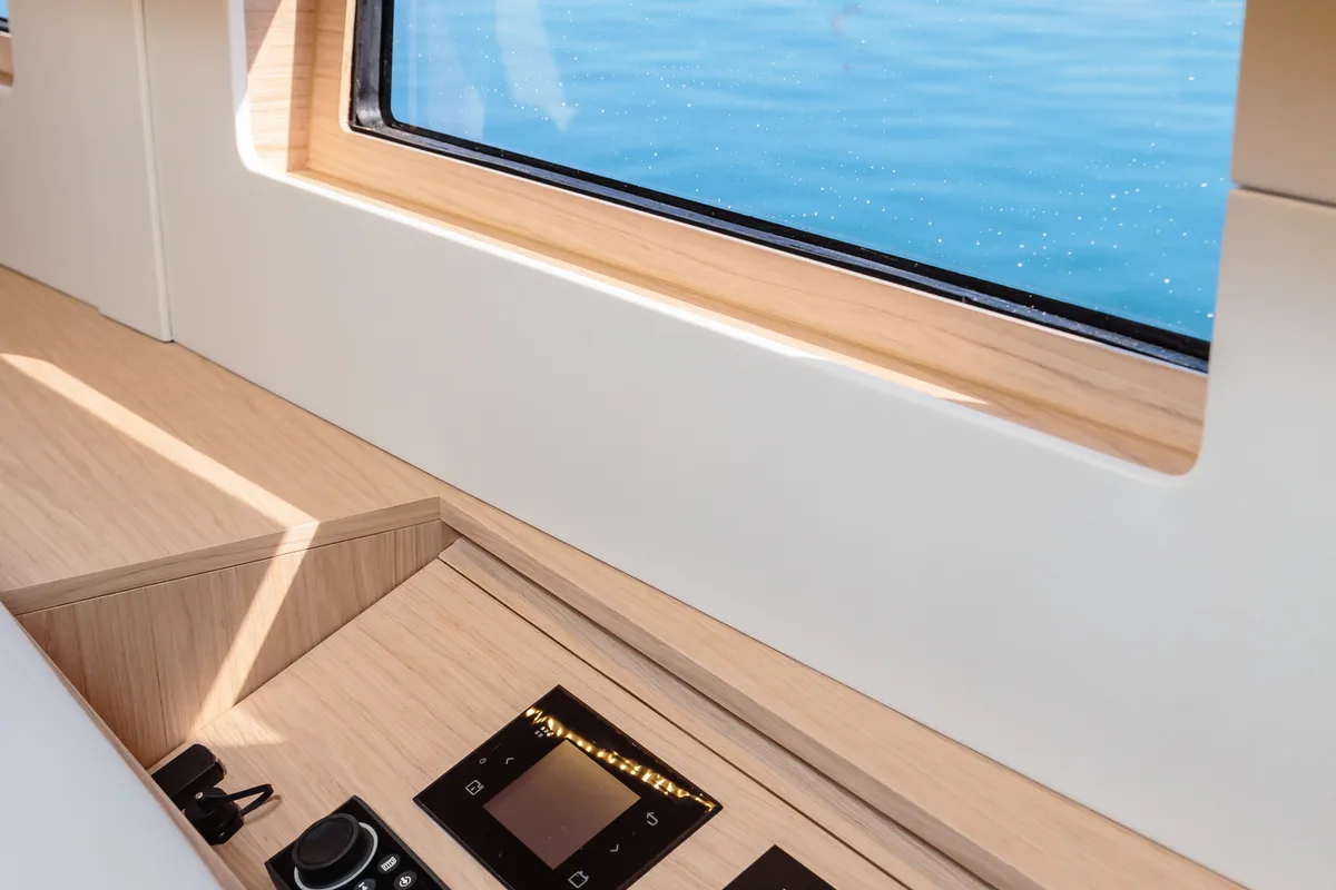 Eirene, a Beneteau Oceanis 46.1 sailboat at Olbia, Italy
