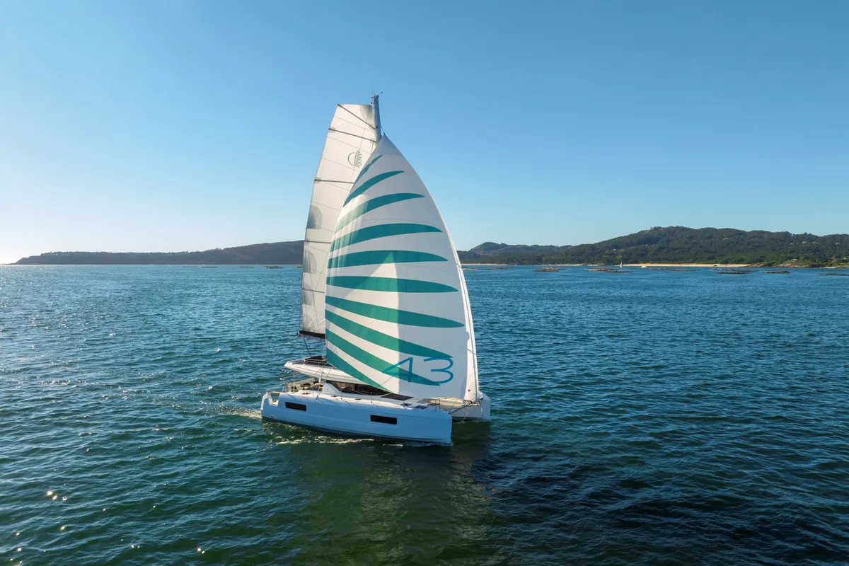 Temporal Drift, a Lagoon 43 - 3 + 1 cab. OW catamaran at Road Town, British Virgin Islands
