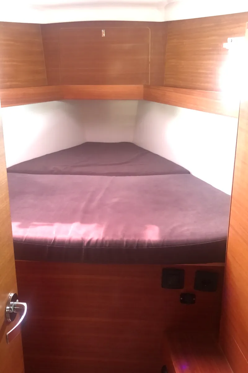 Cabin on AirTime 3, a Elan Impression 45.1 sailboat at Mali Lošinj, Croatia