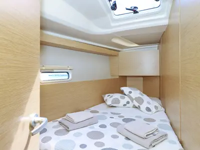 Cabin on Apollo, a Hanse 458 sailboat at Grad Biograd na Moru, Croatia