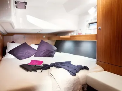 Miber Ahren, a Bavaria Cruiser 46 sailboat at Fethiye, Turkey