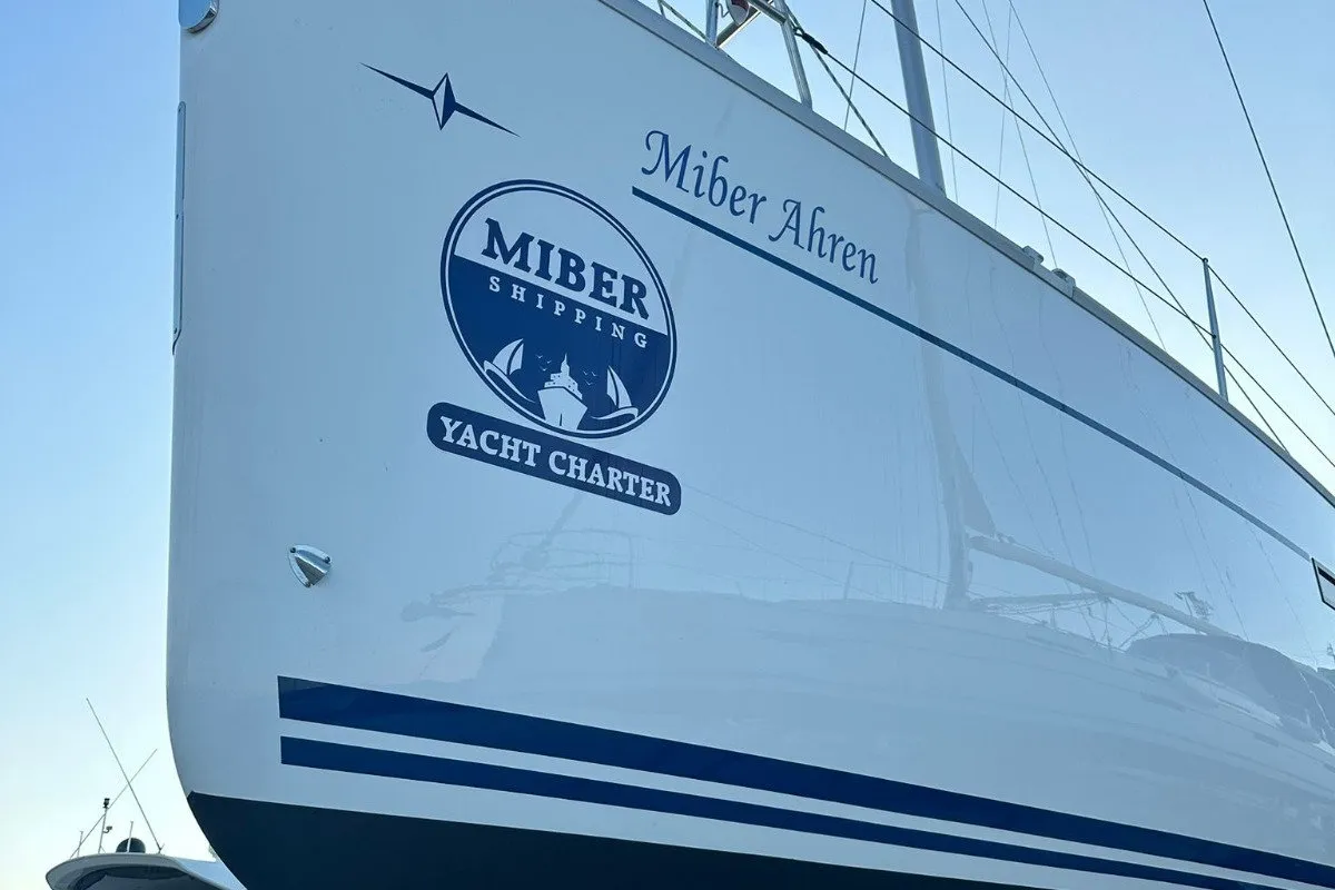 Miber Ahren, a Bavaria Cruiser 46 sailboat at Fethiye, Turkey