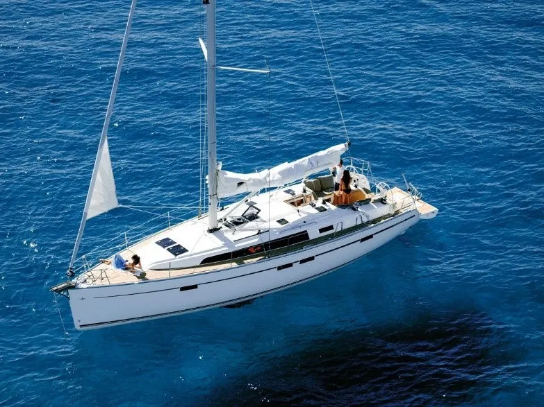 Miber Ahren, a Bavaria Cruiser 46 sailboat at Fethiye, Turkey