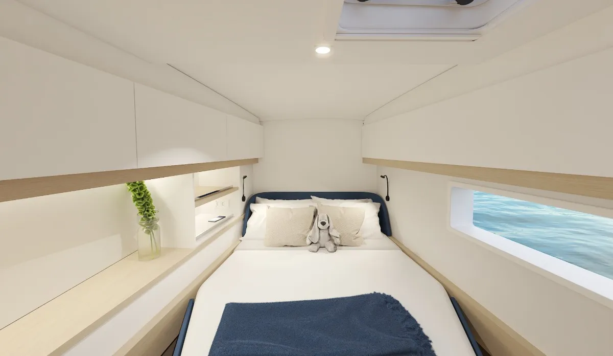 Selah Vie, a Fountaine Pajot FP 44 Quatuor catamaran at Charlotte Amalie, United States