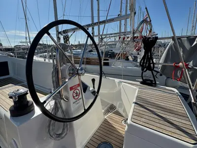 Sea Star, a Jeanneau Sun Odyssey 440 sailboat at Grad Biograd na Moru, Croatia