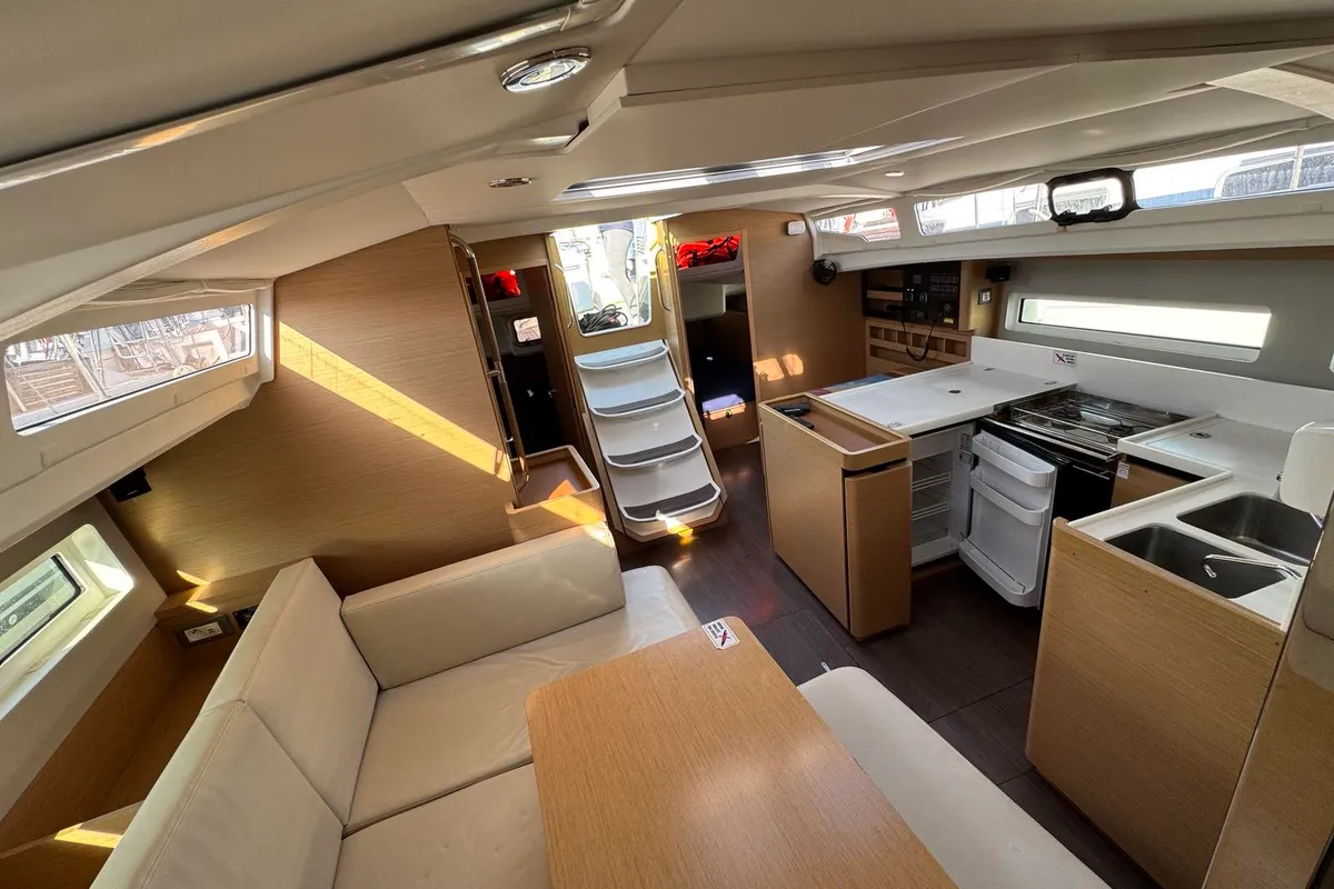 Sea Star, a Jeanneau Sun Odyssey 440 sailboat at Grad Biograd na Moru, Croatia