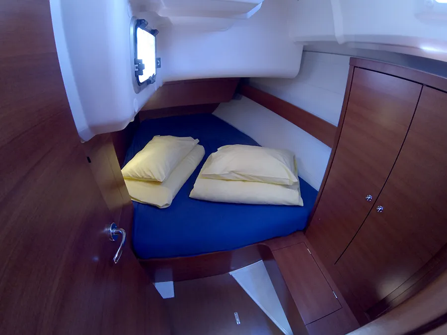 Cabin on China Girl, a Dufour 375 GL sailboat at Grad Šibenik, Croatia
