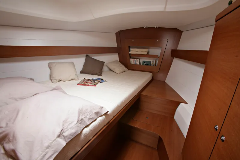 Cabin on China Girl, a Dufour 375 GL sailboat at Grad Šibenik, Croatia