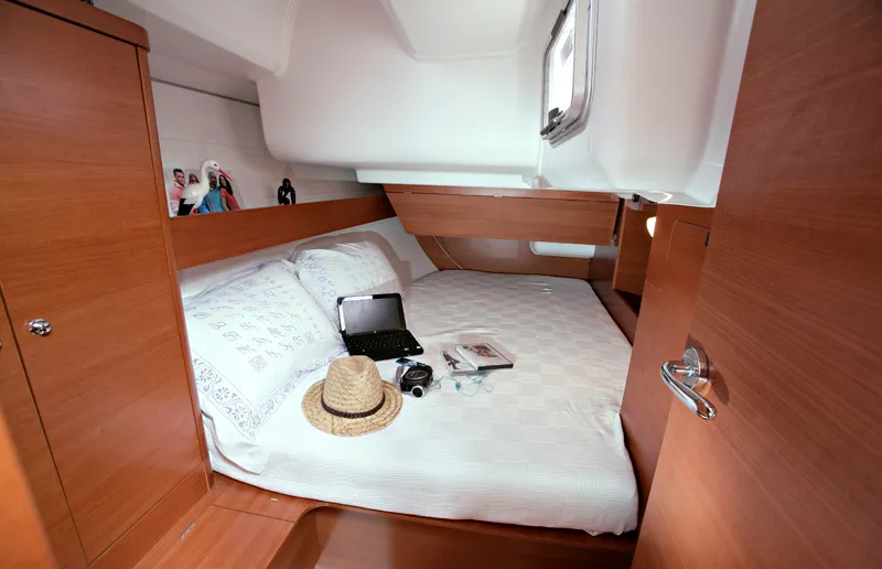 Cabin on China Girl, a Dufour 375 GL sailboat at Grad Šibenik, Croatia