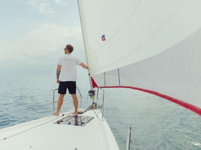 Jeanneau Sun Odyssey 440, a sailboat at Marigot, France