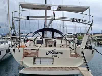 Akram, a D&D Kufner 57 sailboat at Grad Trogir, Croatia