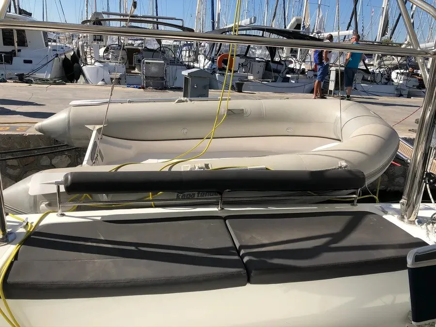 Ioli, a Lagoon 50 catamaran at Athens, Greece