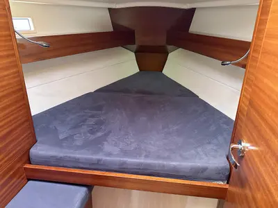 Cabin on Piccola Strega, a AD Boats Salona 35 sailboat at Heiligenhafen, Germany