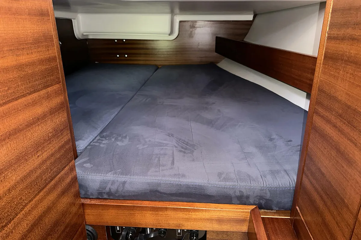 Cabin on Piccola Strega, a AD Boats Salona 35 sailboat at Heiligenhafen, Germany
