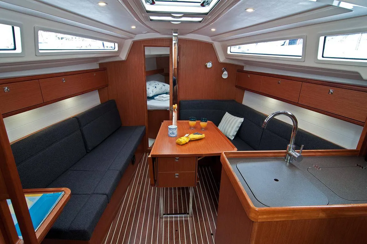 Adria Breeze, a Bavaria Cruiser 33 sailboat at Split, Croatia