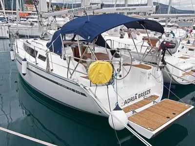 Adria Breeze, a Bavaria Cruiser 33 sailboat at Split, Croatia