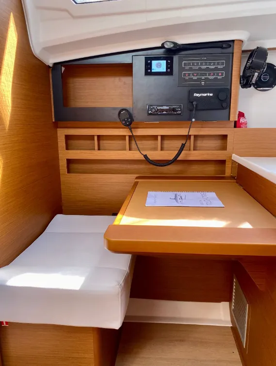 Baghera, a Jeanneau Sun Odyssey 410 sailboat at Municipal Unit of Lefkada, Greece