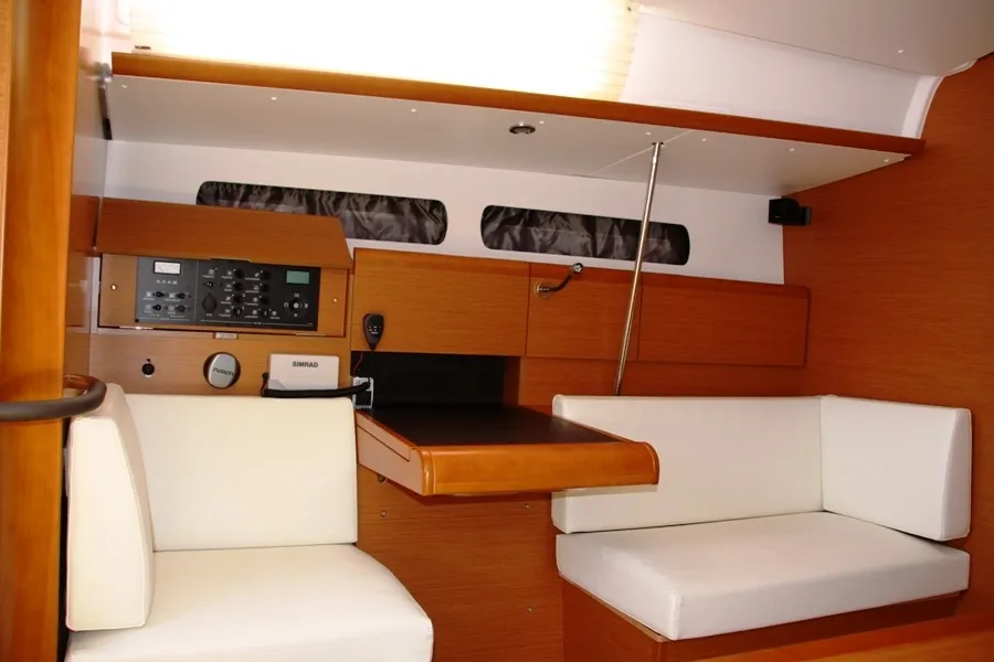 Salon of Code, a Jeanneau Sun Odyssey 439 sailboat at Marmaris, Turkey