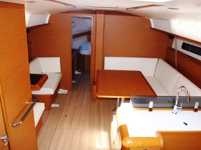 Salon of Code, a Jeanneau Sun Odyssey 439 sailboat at Marmaris, Turkey