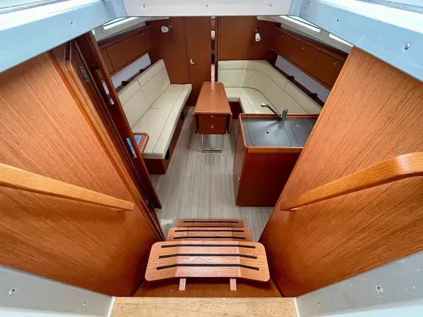 Siesta IV, a Bavaria Cruiser 34 sailboat at Punat, Croatia