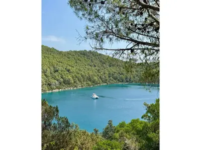 MY Z, a Fountaine Pajot Cumberland 47LC catamaran at Capo d'Orlando, Italy