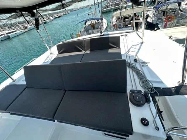 Mira, a Lagoon 46 catamaran at Sukošan, Croatia