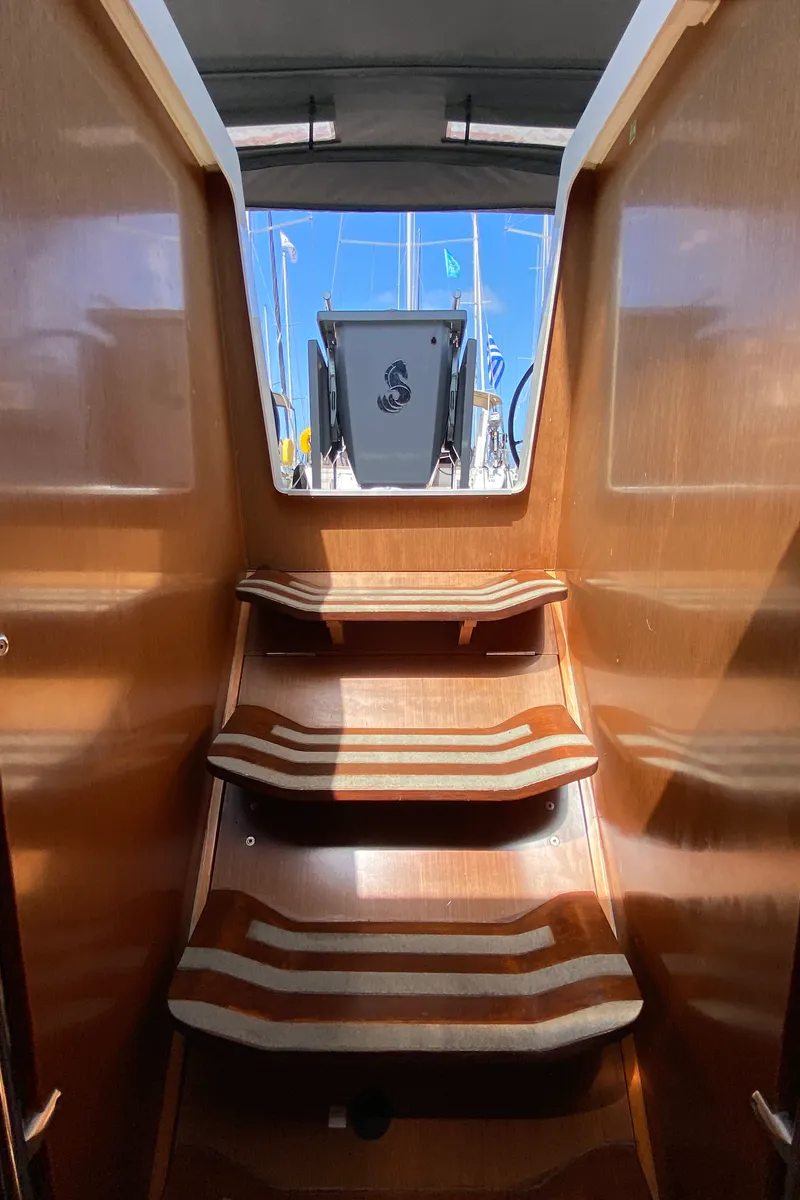 Callidora, a Beneteau Oceanis 45 sailboat at Municipal Unit of Rhodes, Greece