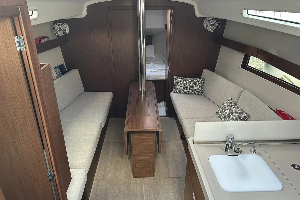 Orionis, a Beneteau Oceanis 34.1 sailboat at Marmaris, Turkey