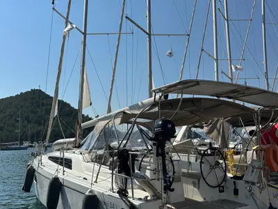 Orionis, a Beneteau Oceanis 34.1 sailboat at Marmaris, Turkey