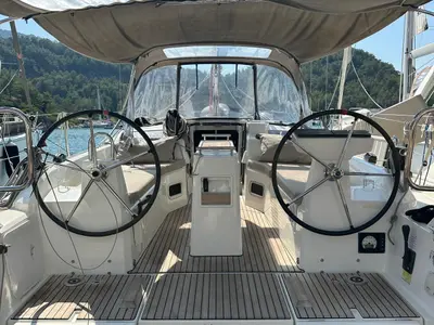 Orionis, a Beneteau Oceanis 34.1 sailboat at Marmaris, Turkey