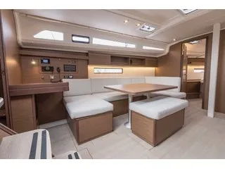 Salon of Miro 2022, a Beneteau Oceanis 40.1 sailboat at Marmaris, Turkey