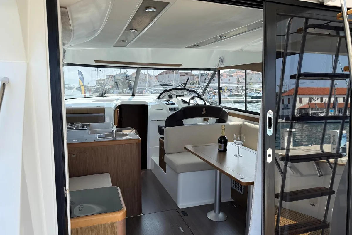 Antares 36, a Beneteau Antares 36 motor yacht at Grad Trogir, Croatia