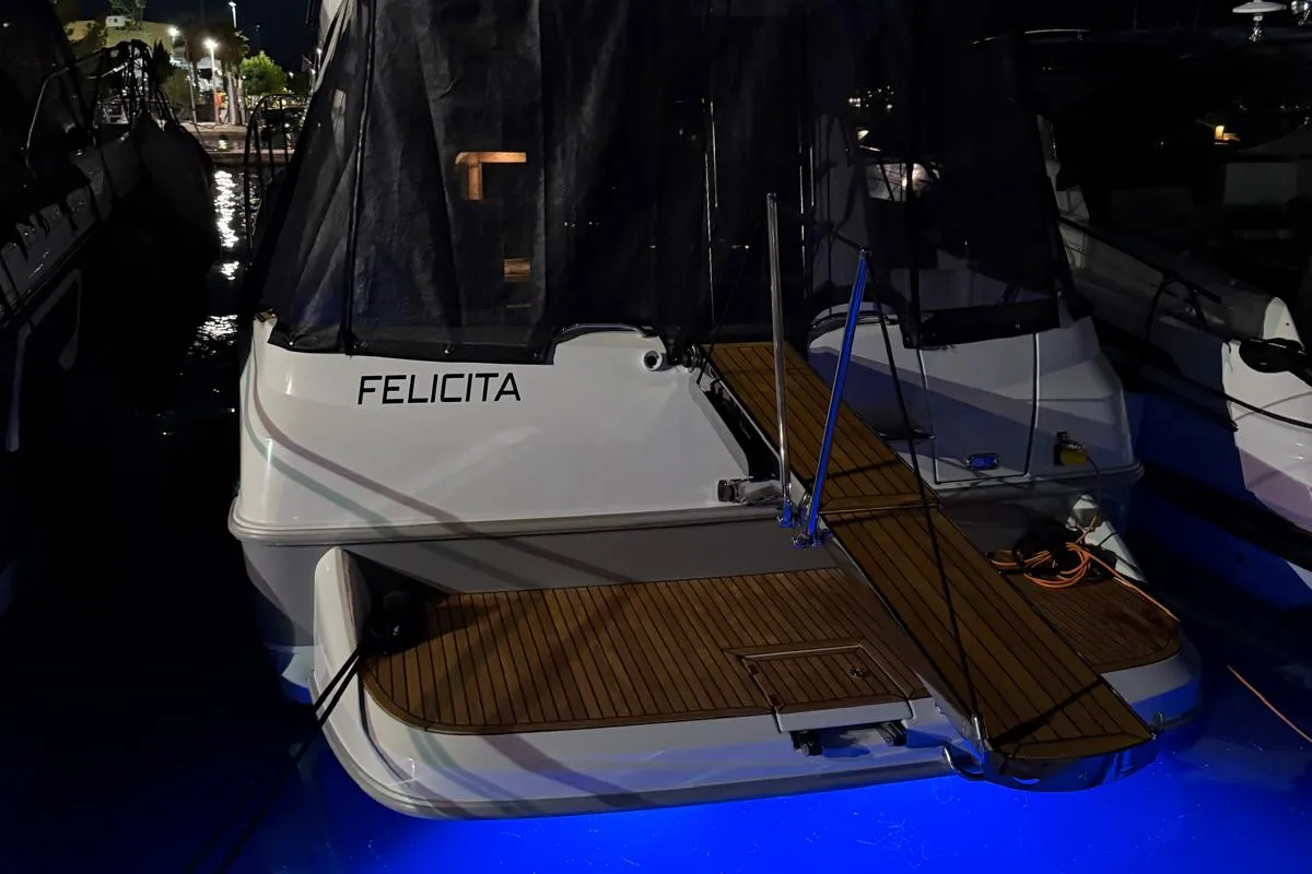 Antares 36, a Beneteau Antares 36 motor yacht at Grad Trogir, Croatia