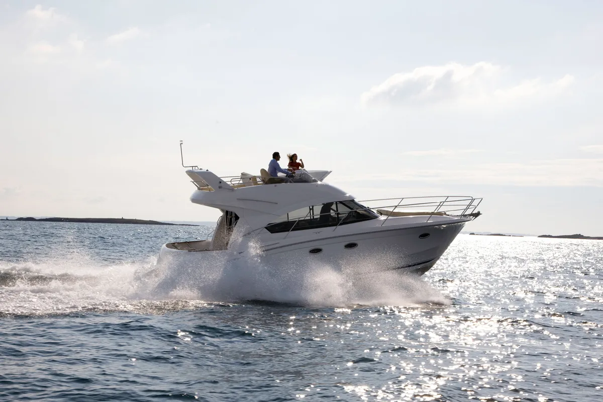 Antares 36, a Beneteau Antares 36 motor yacht at Grad Trogir, Croatia