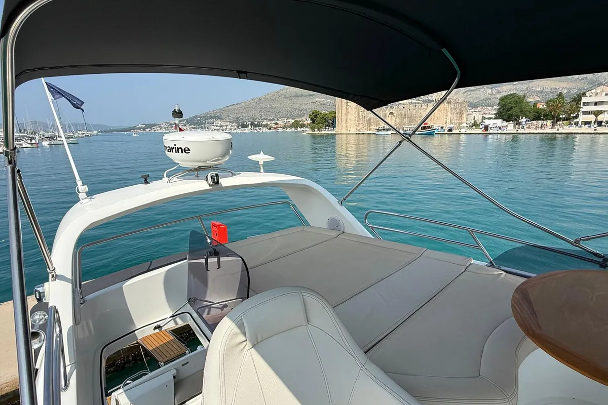 Antares 36, a Beneteau Antares 36 motor yacht at Grad Trogir, Croatia