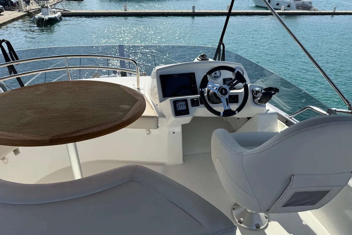 Antares 36, a Beneteau Antares 36 motor yacht at Grad Trogir, Croatia