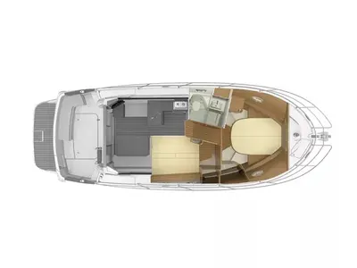 Antares 36, a Beneteau Antares 36 motor yacht at Grad Trogir, Croatia
