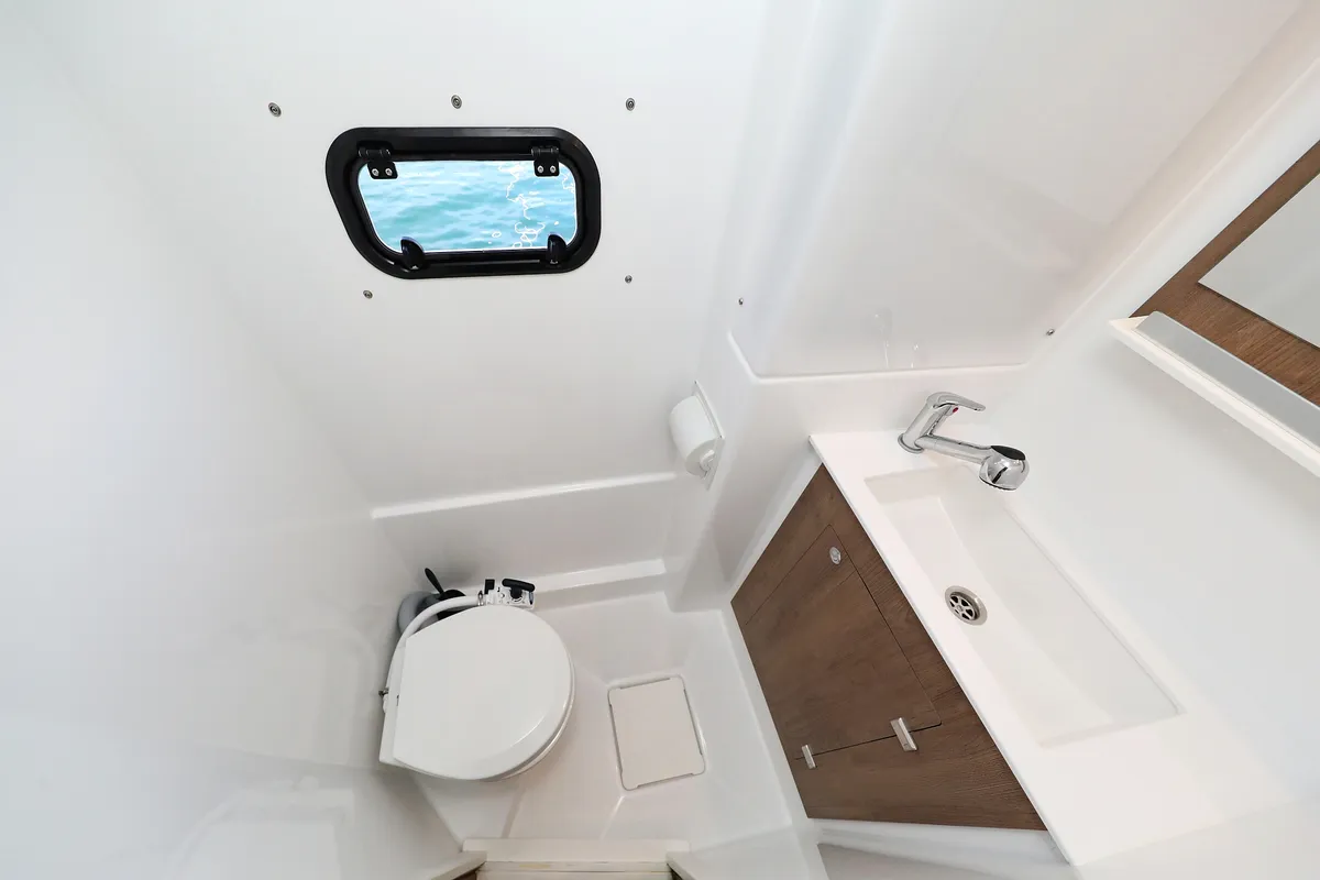 Head on Ocean Office, a Bali Catspace catamaran at Grad Trogir, Croatia