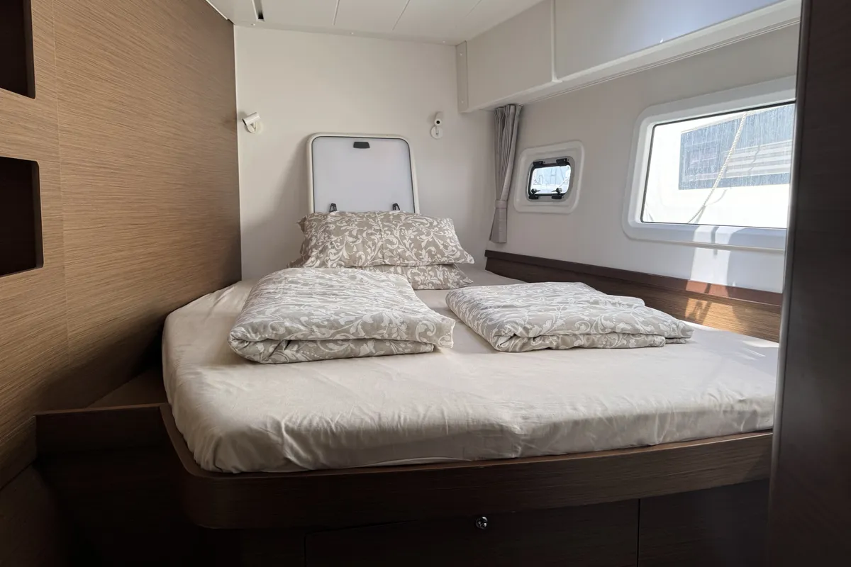 Cabin on Moonlight, a Lagoon 42 catamaran at Grad Pula, Croatia