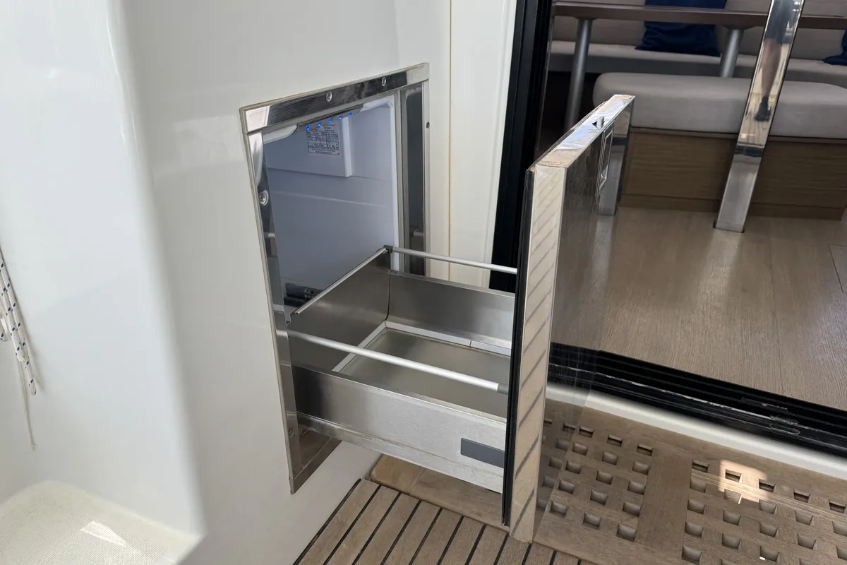 Galley of Moonlight, a Lagoon 42 catamaran at Grad Pula, Croatia